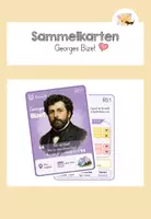 Vorschau - Spiele - Komponisten-Sammelkarte: Georges Bizet - Deckblatt