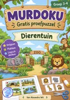 Voorbeeld - GRATIS - Murdoku Dierentuin (groep 3-4) - Voorblad