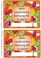 Vorschau - Arbeitsblätter - Lesetraining Dehnung mit langem ie und stummem h - Seite 1