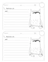 Vorschau - Arbeitsblätter - Farbenmonster - Gefühle - Corona -Tagebuch - Seite 3