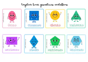 Vista previa - Juegos / Gamificación - LINCE ®️ de FORMAS GEOMÉTRICAS (CAST/VAL) - página 3