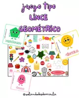Vista previa - Juegos / Gamificación - LINCE ®️ de FORMAS GEOMÉTRICAS (CAST/VAL) - Portada