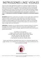 Vista previa - Juegos / Gamificación - LINCE®️ para trabajar las VOCALES - página 3