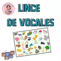 Vista previa - Juegos / Gamificación - LINCE®️ para trabajar las VOCALES - Portada