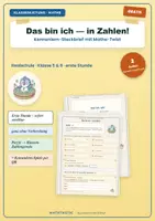Vorschau - Spiele - Kennenlernen Klasse 5/6 – Steckbrief & Spiele (erste Stunde) - Deckblatt