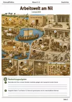 Vorschau - Arbeitsblätter - Reise zum Alten Ägypten – Lesespur Klasse 5–6 - Seite 2