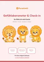 Vorschau - Poster - Gefühlsbarometer – 16 Gefühle Kita - Deckblatt