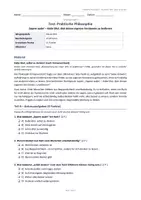 Vorschau - Arbeitsblätter - Praktische Philosophie Test Klasse 9/10: Kant, Aufklärung & Sapere aude - Seite 1