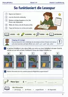 Vorschau - Arbeitsblätter - Lesespuren im Schulalltag – Bundle Klasse 5–6 - Seite 2
