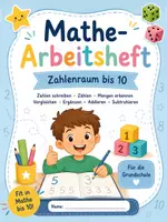 Vorschau - Anderer Materialtyp - Arbeitsheft Zahlenraum 10-Mathe-Klasse 1 - Deckblatt