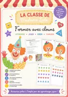 Aperçu - Matériel interactif - Former avec le clown – Atelier de reconnaissance des formes - Page de couverture