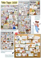 Vorschau - Poster - Willkommen Deko / Klassenzimmer - Poster Klassenlehrer / Growth Mindset - Seite 1