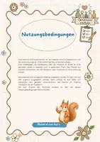 Vorschau - Poster - Eichhörnchenklasse | Kalender Tafelmaterial - Seite 1