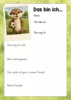 Vorschau - Anderer Materialtyp - Wochenendtagebuch - Otter Klassentier - Seite 3