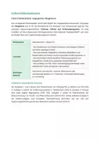 Vorschau - Stundenentwürfe - Biologie: Angepasste Säugetiere - Klasse 5/6 - Seite 1