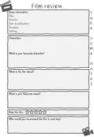 Vorschau - Arbeitsblätter - How to write a film review - Seite 3