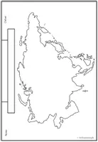 Vorschau - Arbeitsblätter - Stumme (leere) Karte - Asien - Seite 1
