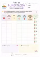 Vista previa - Unidades / Secuencias / Situaciones de Aprendizaje - FICHA ALIMENTACIÓN - Portada
