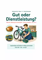Vorschau - Stundenentwürfe - Sachunterricht 1/2: Güter und Dienstleistungen - Deckblatt