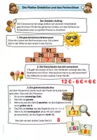 Vorschau - Arbeitsblätter - Kniffliges Ferien-Zahlenrätsel zum Schulstart | Logik & Mathe (Klasse 2) - Seite 1
