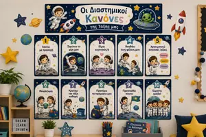 Προεπισκόπηση - Αφίσες - Οι κανόνες της τάξης μου- Νηπιαγωγείο και Δημοτικό - Εξώφυλλο