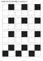 anteprima - Materiale di supporto/inclusione - Gioco dei pixel puzzle in bianco e nero - Pagina 3