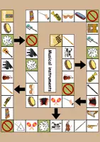 Vorschau - Arbeitsblätter - Materialpaket - Erstleser / First Reader - Musikinstrumente / musical instruments - Englisch - Seite 2