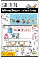 Vorschau - Arbeitsblätter - Silben hören – legen – schreiben | Handlungsorientierte Kartei für den Anfangsunterricht - Deckblatt