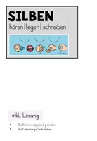 Vorschau - Arbeitsblätter - Silben hören – legen – schreiben | Handlungsorientierte Kartei für den Anfangsunterricht - Seite 1