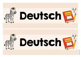 Vorschau - Präsentationen/Tafelbilder - Zebraklasse - Tagestransparenz (Klassentier) - Seite 2