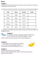 Vorschau - Stundenentwürfe - Dichte - Stoffe und ihre Eigenschaften - Seite 3