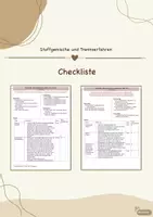 Vorschau - Präsentationen/Tafelbilder - "Stoffgemische und Trennverfahren" - Checkliste und Stundenraster - Deckblatt