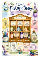Vorschau - Stationenlernen - Die Textapotheke - Deckblatt