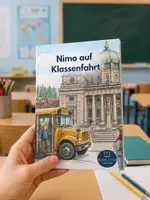 Vorschau - Arbeitsblätter - Leseheft mit Leseverständnis, Nimo auf Klassenfahrt, Klasse 4-6 - Deckblatt