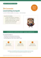 Vorschau - Arbeitsblätter - Lesetraining: Die Leseeule 2/3 - Deckblatt