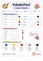 Vorschau - Arbeitsblätter - Kurztests Englisch Klasse 5 (ohne Lösung) - Seite 2