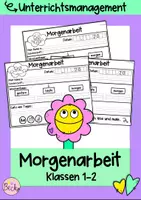Vorschau - Arbeitsblätter - Morgenarbeit Klasse 1 und 2 - Deckblatt