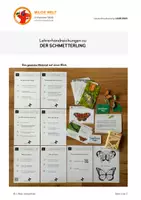 Vorschau - Stationenlernen - Der Schmetterling - Lernangebote ab Klasse 2 - Seite 1