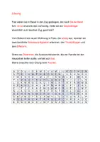 Vorschau - Arbeitsblätter - Als Hitler das rosa Kaninchen stahl - Kapitel 12 Rätsel - Seite 1