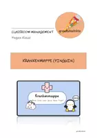 Vorschau - Merkblätter - Krankenmappe (Pinguinklasse) - Deckblatt