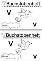 Vorschau - Arbeitsblätter - Miniheft zum Buchstaben V v - Seite 2