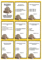 Vorschau - Stationenlernen - Quiz Mesopotamien - Zweistromland - Geschichte - Seite 1