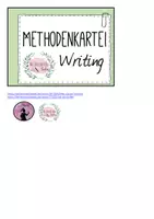 Vorschau - Unterrichtsreihen - Writing | Methoden | Kartei - Seite 1