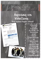 Vorschau - Stundenentwürfe - Wirbeltiere in ihrem Lebensraum - Versuch zur Frage "Warum kuscheln Pinguine?" Komplette Unterrichsstunde1 - Deckblatt