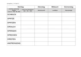 Vorschau - Arbeitsblätter - Miko 3 Lernwörter - Karteikarten und Lernwörtertabellen - Seite 3
