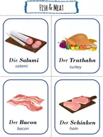 Vorschau - Merkblätter - Essen und Trinken im Englischen - Flash Cards - Seite 3