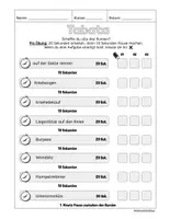 Vorschau - Arbeitsblätter - Fitness Tabata für Kids - Seite 2