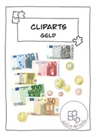 Vorschau - Arbeitsblätter - Paket Geld -Cilparts und Lernhefte- - Deckblatt