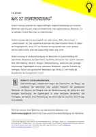 Vorschau - Merkblätter - Factsheet: Was ist Diskriminierung? - Deckblatt