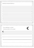 Vorschau - Arbeitsblätter - Lernwörterheft " Geld " - Seite 3